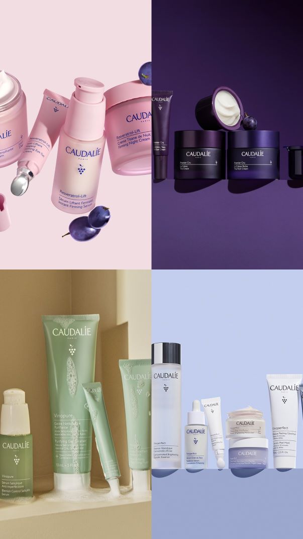 Nouveaux soins dermo-cosmétiques et Parfumerie Caudalie